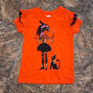 Girls Halloween Witch T-Shirt